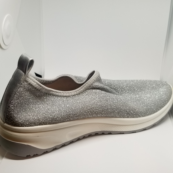 Silver glitter sneakers - Picture 4 of 8